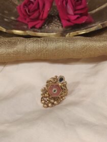 Enchanting Pink Stone Ring