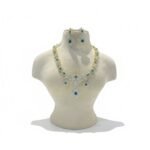 Regal Green CZ Droplet Necklace