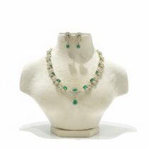 Dazzling CZ Green Necklace