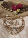 Traditional Kundan Bridal Choker Necklace Set