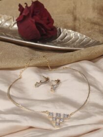 Brilliant AD Crystal Stone Chain