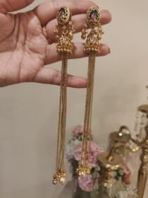 Alluring Long Bridal Jhumka