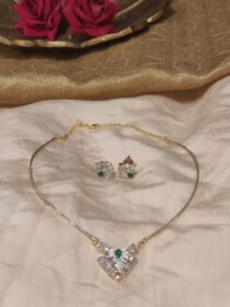 Radiant CZ Green Stone Chain