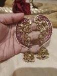 Alluring Ruby Stone Jhumka