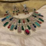 Artisanal Droplet Multicolour Choker