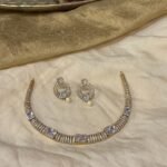 Iconic AD Crystal Stone Choker