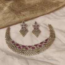 Inimitable Ruby Stone Choker