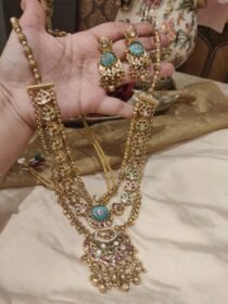 Glamorous 3 Layer Bridal Necklace