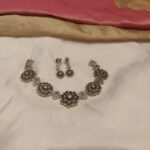 Enchanting Floral Purple Choker