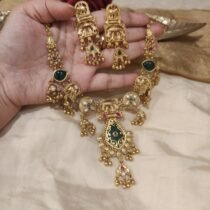 Timeless Bridal Elephant Golden Necklace