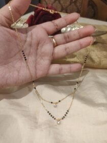 Sparkling 2 layer Star Mangalsutra