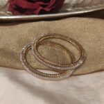 Alluring AD Stone Bangles Set of 2