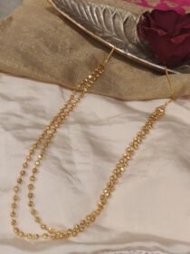 Lustrous 2 Layer Traditional Ball chain Mala