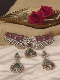 Timeless Ruby AD Stone Choker