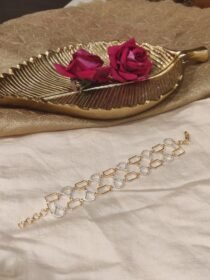 Brilliant Golden CZ Bracelet