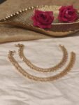 Majestic AD Stone Golden Anklet