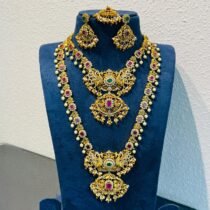 Exquisite Peacock Necklace Combo Set