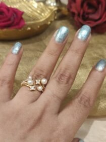 Exquisite Star Pearl Ring