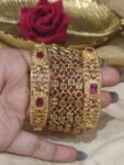 Regal Rubyt Stone Bangles Big Combo