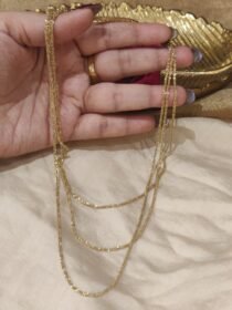Captivating 3 Layer Golden Chain